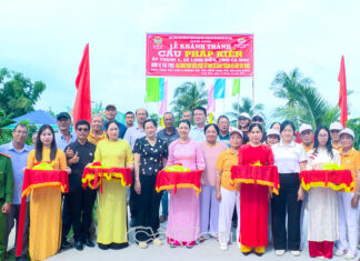 Xã Long Điền khánh thành 2 cầu giao thông nông thôn
